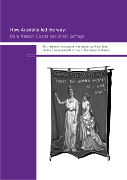 PMC2794 suffragetext - Department of Social Services