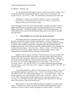 Surveyor Immunity Revisited