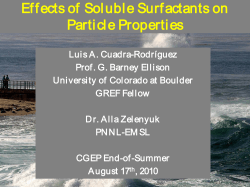 Effects of Soluble Surfactants on Density, Shape and Water Uptake