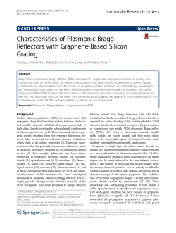 Characteristics of Plasmonic Bragg Reflectors with Graphene