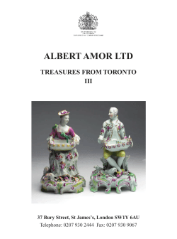 albert amor ltd treasures from toronto iii