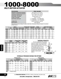 multi-motion actuator