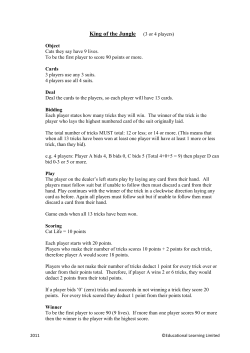 King of the Jungle - Educational Learning