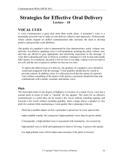 Strategies for Effective Oral Delivery - VU LMS