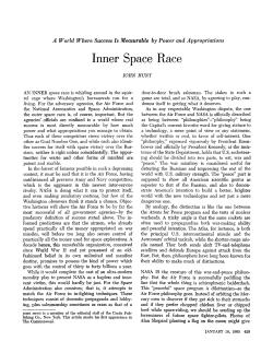 Inner Space Race - Commonweal Magazine