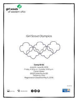 Recruitment Bath - Girl Scouts of Western Ohio