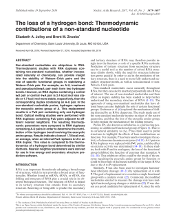 Thermodynamic contributions of a non