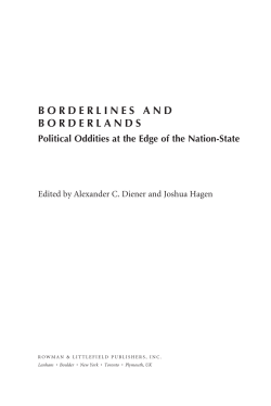 Borderlines and Borderlands
