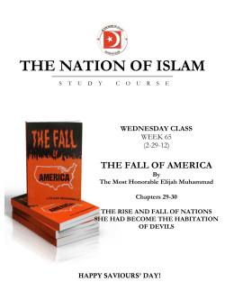 Fall of America Week 65 Wednesday (PDF Doc)