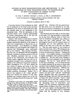 ported by the etrythrocytes, and Proescher and