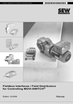 Fieldbus Interfaces/Field Distributors