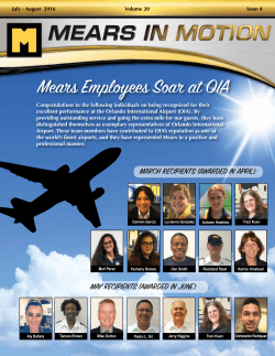 Mears Employees Soar at OIA