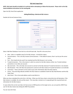 NOTE: Hook In Open t Double Select y SQL Ins