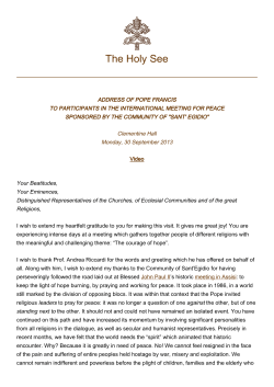 The Holy See