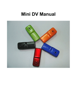 Mini DV Manual - rtf