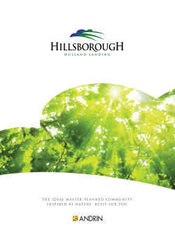 the ideal master-planned community. inspired by