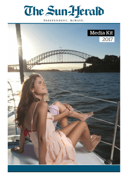 The Sun-Herald Media Kit