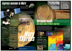 Mars Express - Science and Technology Facilities Council