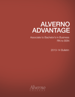 Alverno AdvAntAge