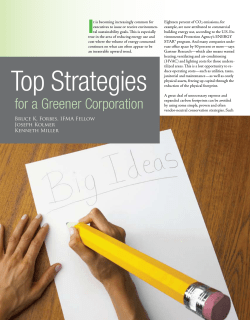 for a Greener Corporation