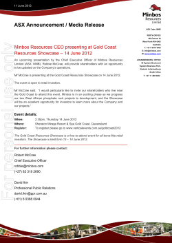 For personal use only