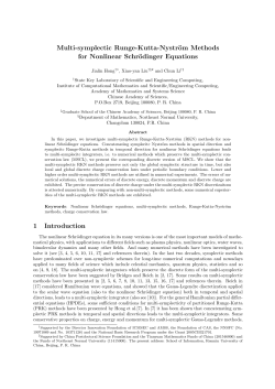 Multi-symplectic Runge-Kutta-Nystr&ouml;m Methods for Nonlinear