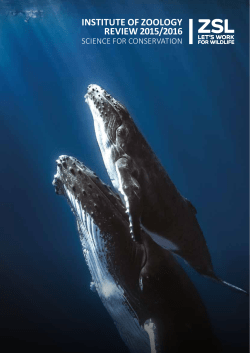 IoZ Annual Review 2015-16