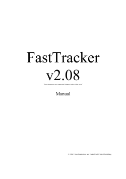 Fasttracker II Manual