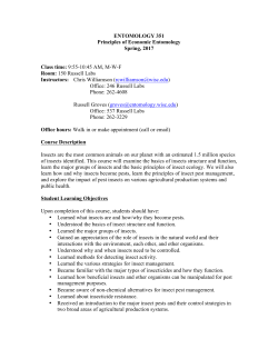 Principles of Economic Entomology