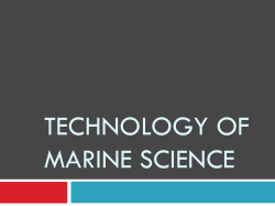 Technology of Marine Science