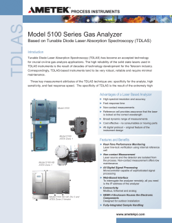 Model 5100 Series Gas Analyzer