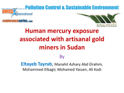 Mercury - Pollution Control Conferences