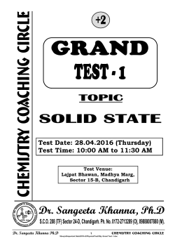Obj- Grand Test -1 - Dr. Sangeeta Khanna