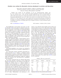 Absolute cross sections for dissociative electron attachment to