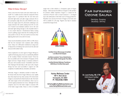 FAR INFRARED OzONE SAuNA