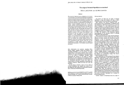 The origin of hominid bipedalism re-examined