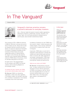 In The Vanguard Autumn 2016