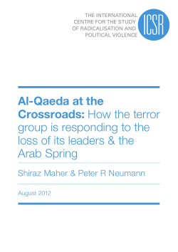 Al-Qaeda at the Crossroads: How the terror group is responding to