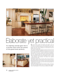 An inspiring concept gave rise to a kitchen which