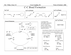C-C Bond Formation