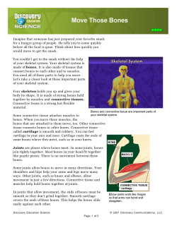 Move Those Bones - Discovery Education