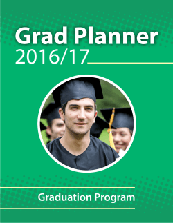 Grad Planner - Province of British Columbia