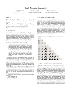 Graph-Theoretic Scagnostics
