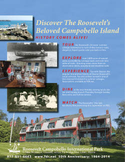 Discover The Roosevelt`s Beloved Campobello Island
