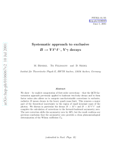 Systematic approach to exclusive B-> V l^+ l^