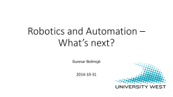 Title of your presentation