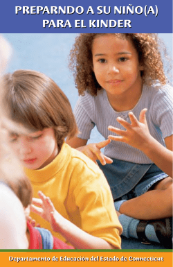 PARA El kINDER