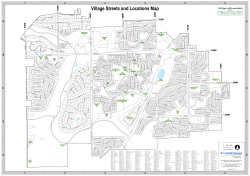 Map of the Village - Village of Greendale
