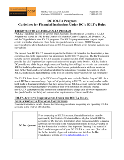 Guidelines for Financial Institutions