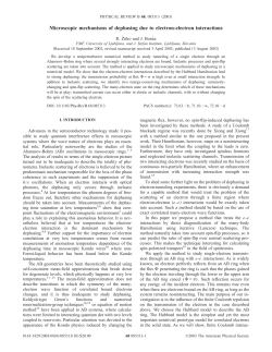 Microscopic mechanisms of dephasing due to electron